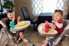 We loved visiting this sweet duo!