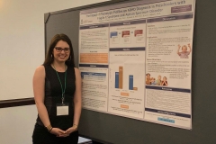 Shannon O'Connor presenting a poster at the 2019 Gatlinburg Conference