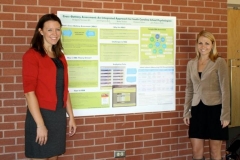 Bridgette Tonnsen and Julia Englund at the 2010 SC Conference