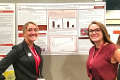 Leah and Maggie presenting at Discover USC 2019