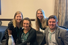 Carly Moser, Jordan Ezell, Carla Wall, and Conner Black the 2019 Gatlinburg Conference