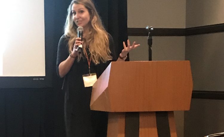 Grad Student Carla Wall presenting at 2018 Gatlinburg Conference